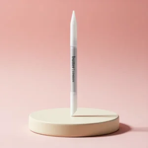 butter LONDON Glass Cuticle Pusher Signature Glass Collection