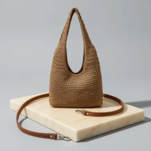 Women Large Straw Beach Bag