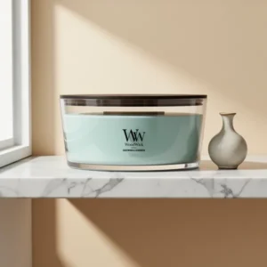 WoodWick Sagewood & Seagrass Scented Candle, 16 oz
