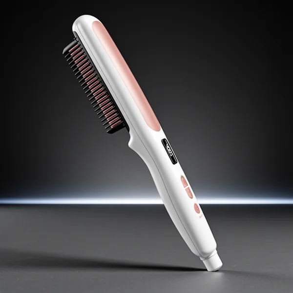Conair Double Ceramic Hair Straightener, White