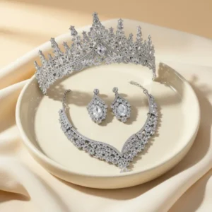 Kamirola Tiaras and Crowns for Women Tiaras Earrings