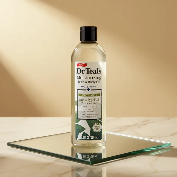 Dr. Teals Bath & Body Oil, 8.8 oz, 3-Pack