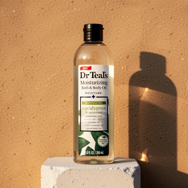 Dr. Teals Bath & Body Oil, 8.8 oz, 3-Pack