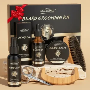 Beard Growth Kit, 6 Pieces