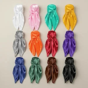 Tergy 4/12/ 35 Satin Head Scarf, 20 Pieces