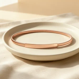 VONMELLI Skinny Metal Cinch Belt