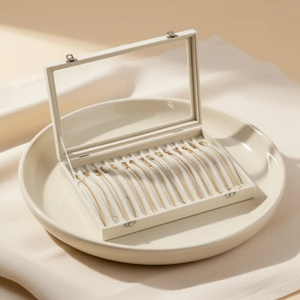 Frebeauty 15 Hooks Necklace Organizer