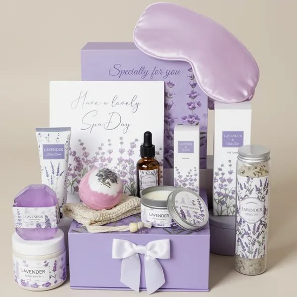 Lavender Spa Gifts Set, 11 Pieces