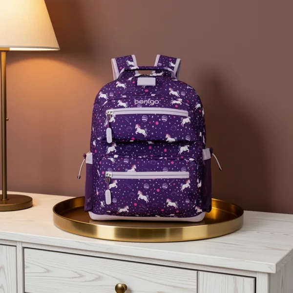 Bentgo Kids Print Durable & Water-Resistant Backpack