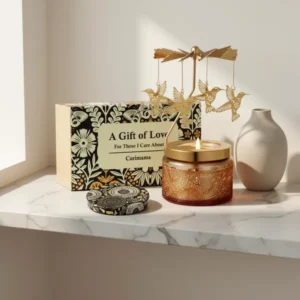 Curimama Unique Rotating Hummingbird Candle
