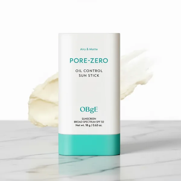 OBgE Pore Zero Matte Sunscreen Stick, 0.63 oz