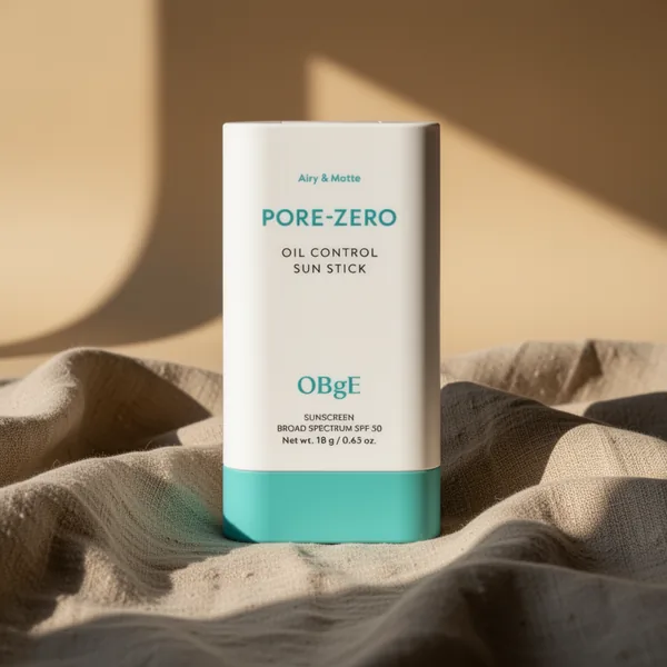OBgE Pore Zero Matte Sunscreen Stick, 0.63 oz