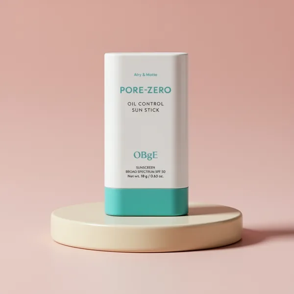 OBgE Pore Zero Matte Sunscreen Stick, 0.63 oz