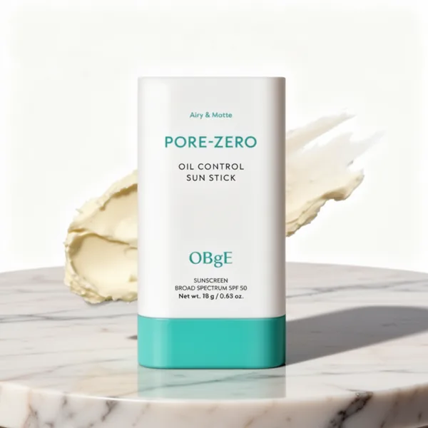 OBgE Pore Zero Matte Sunscreen Stick, 0.63 oz