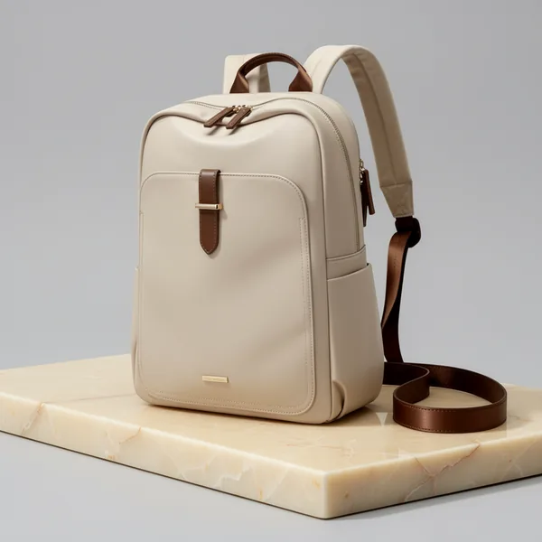 GOLF SUPAGS Laptop Backpack Purse, 16-Inch, Apricot