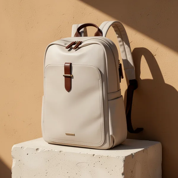 GOLF SUPAGS Laptop Backpack Purse, 16-Inch, Apricot