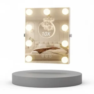 Acoolda Vanity Mirror with Lights, White
