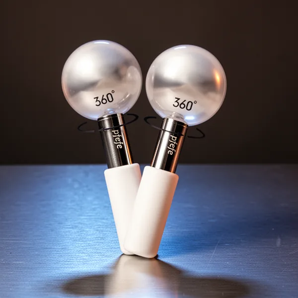 360 Rotating Ice Globes for Face Eyes Facials Cold Roller for Puffy