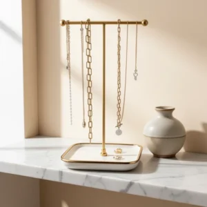 VROOMIUM Necklace Holder with Ceramic Base