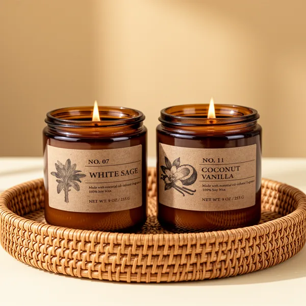 Scented Candles for Women, 9 oz, 4-Pack