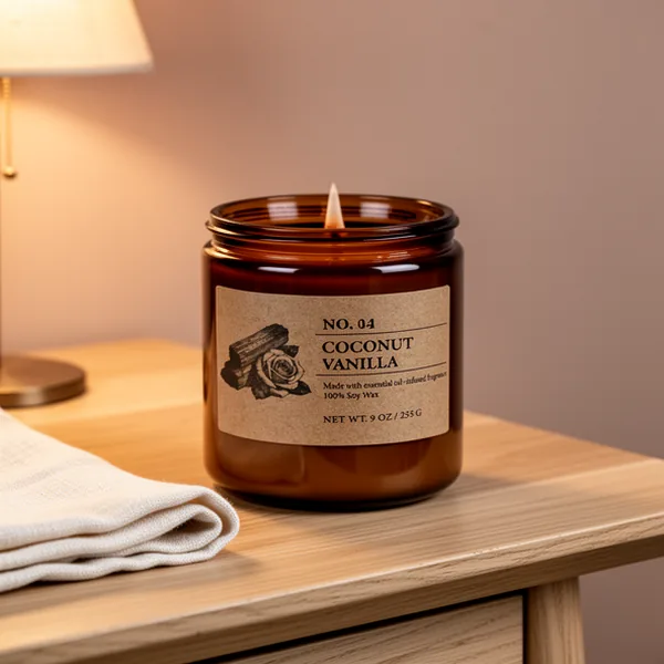 Scented Candles for Women, 9 oz, 4-Pack