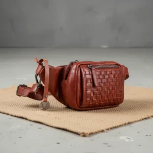 Genuine Leather Waist Bag