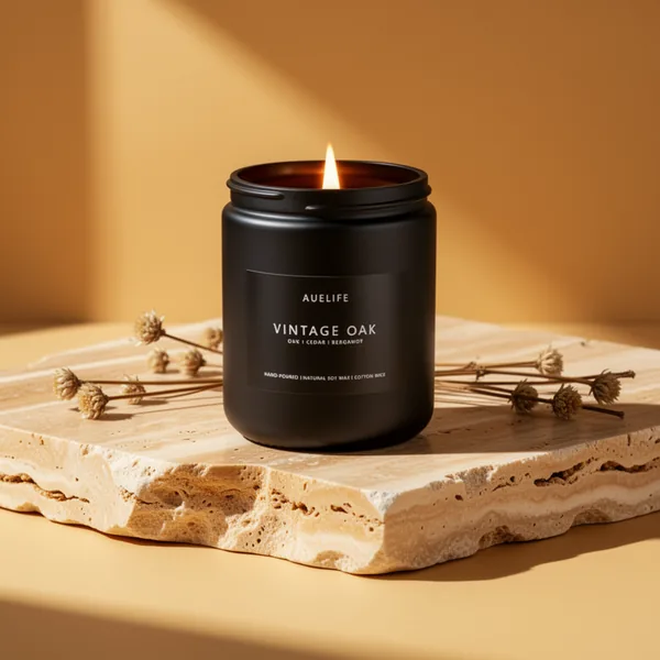 Auelife Candles for Men, 4-Pack