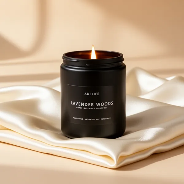 Auelife Candles for Men, 4-Pack