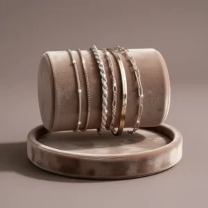 DEARMAY Sterling Silver Plated Bracelets