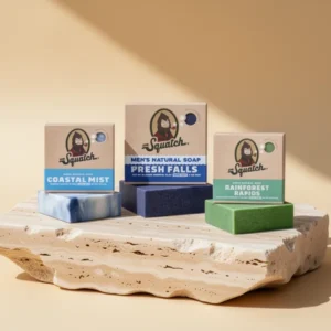 Dr. Squatch Natural Men's Bar Soap, 5 oz, 5-Pack