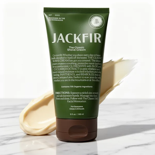 Jackfir the Classic Shave Cream for Men, 5 fl oz