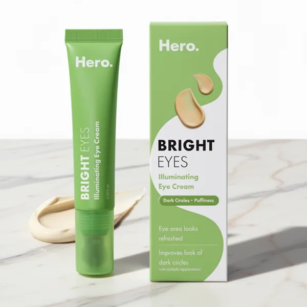 HERO COSMETICS Bright Eyes Illuminating Eye Cream, 0.5 fl oz
