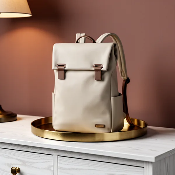 Golf QUALITYWomen Laptop Backpack, 15.6-Inch, Apricot