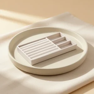 Small Velvet Jewelry Trays, 8-Pack