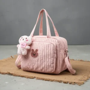 Lushandy Baby Diaper Bag, Pink