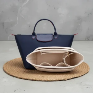 D.DUO Bag Insert Organizer, Beige