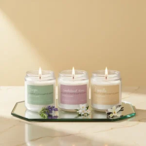 Scented Candles, 6-Pack