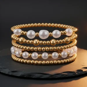 adoyi Gold-Tone Bracelets for Women