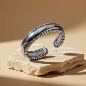 LeCalla 925 Sterling Silver Toe Ring for Women