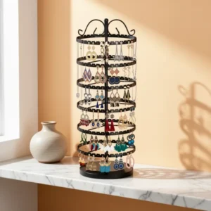 LASZOLA Rotating Earring Holder