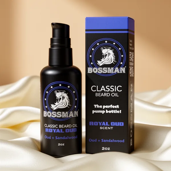 Bossman Classic Beard Oil for Men, 2 oz
