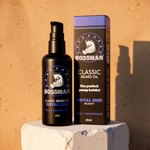 Bossman Classic Beard Oil for Men, 2 oz