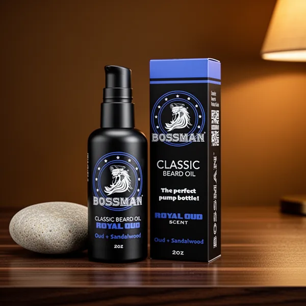 Bossman Classic Beard Oil for Men, 2 oz