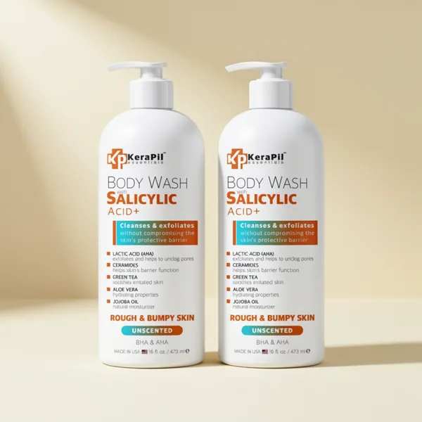 KERAPIL Salicylic Acid Body Wash, 16 fl oz