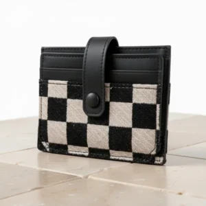 TURBOOST Cute Slim Card Holder, Black