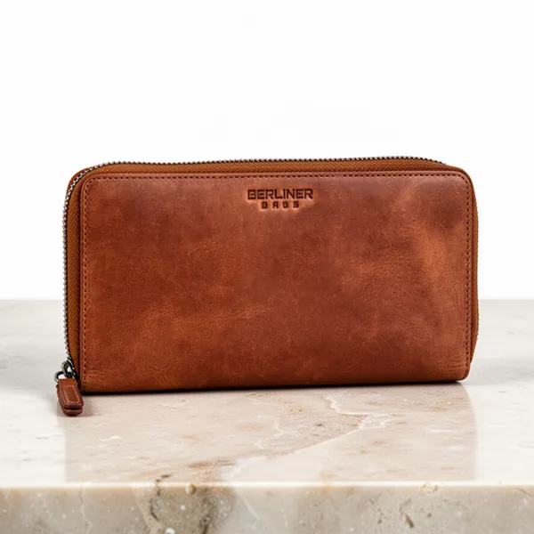 BERLINER Bags Full Grain Leather, Brown