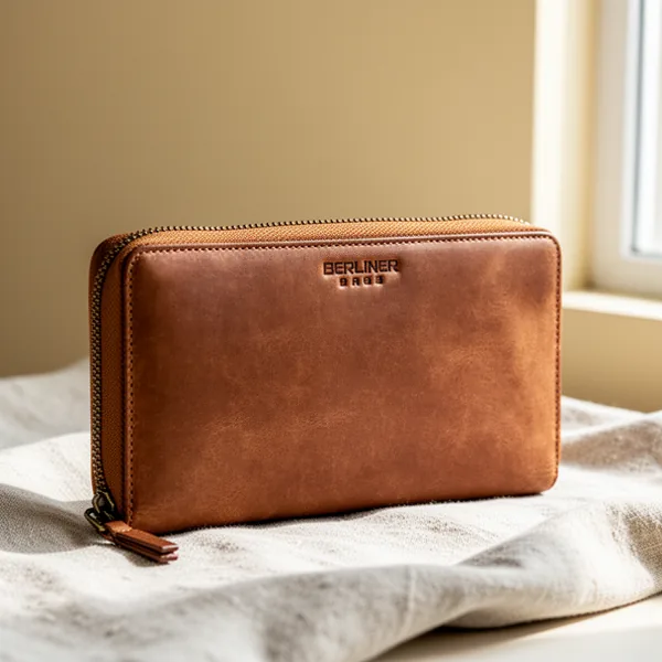 BERLINER Bags Full Grain Leather, Brown