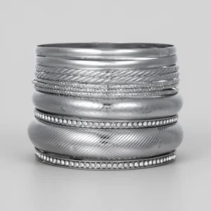 Gold-Tone Bangle, 16 Pieces