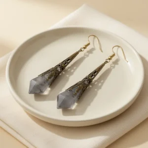 Boho Multiple Style Natural Stone Earrings for Women