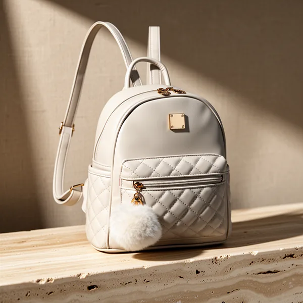 Barsine Girls Fashion Mini Backpack, Ivory